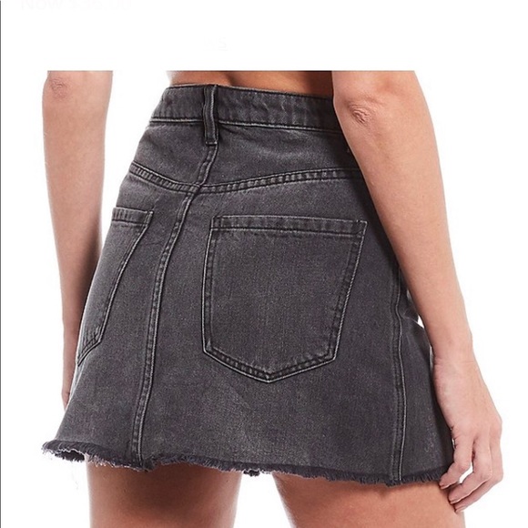 Free People Zip it up denim jean skirt - Picture 5 of 5